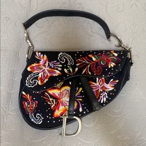 Christian Dior Butterfly Saddle Bag